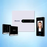 Akuvox access control devices including facial recognition intercom, keypad, RFID reader, and controller for commercial security systems – Apollo Technology & Cabling, Chicago