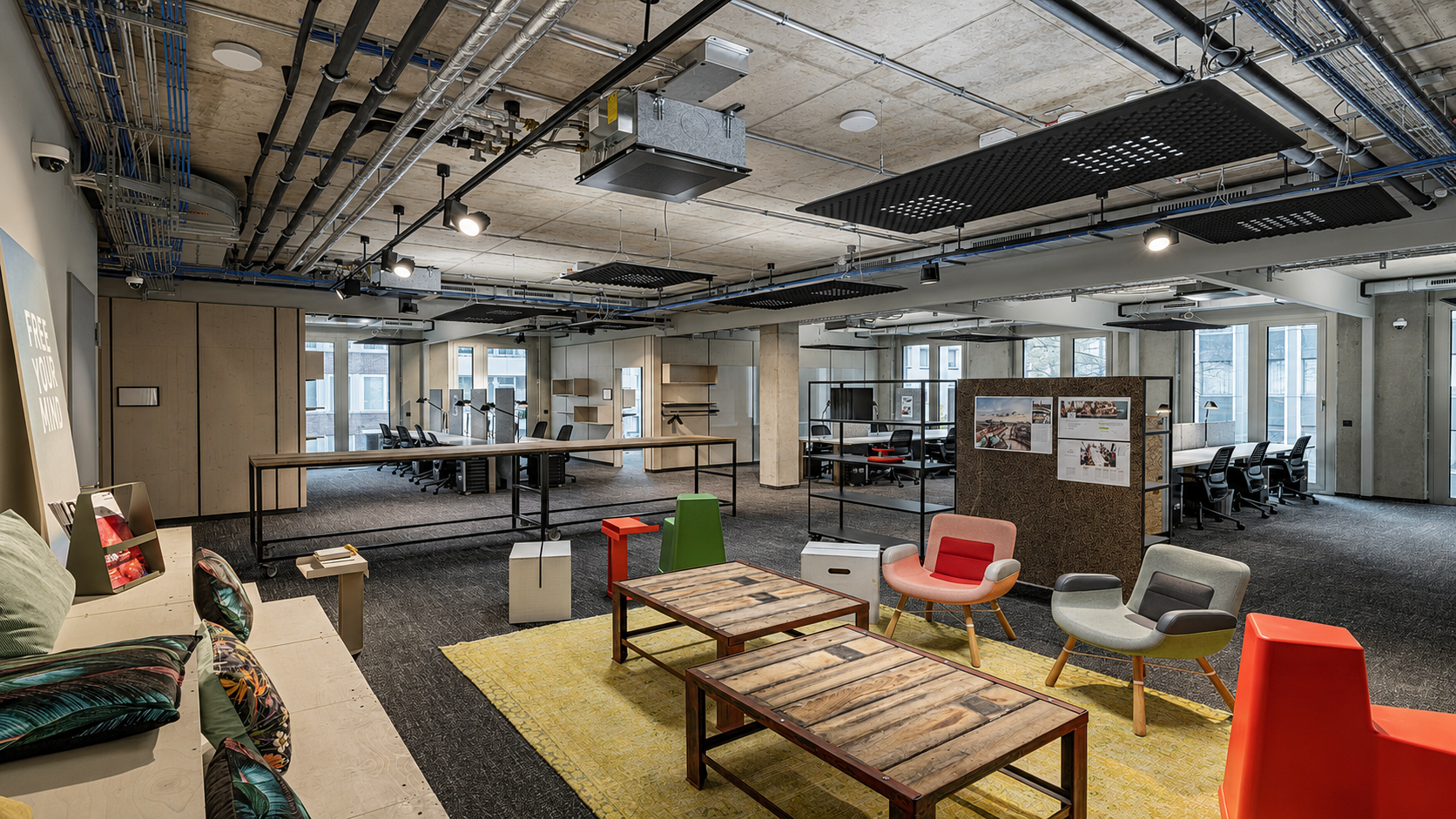 Chicago commercial office technology infrastructure with Wi-Fi, security, access control, and AV systems.