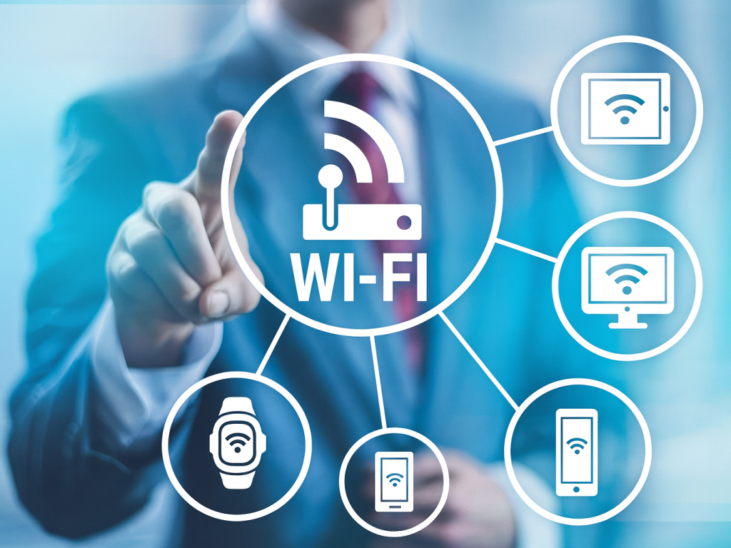 Chicago business Wi-Fi installation – secure network for offices, warehouses, manufacturing and retail by Apollo Technology and Cabling